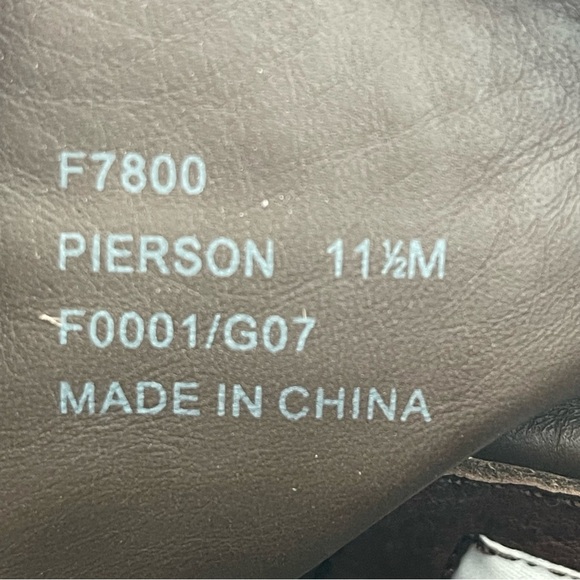 Calvin Klein Pierson Chelsea Brown Leather Mid-Calf Boots Men’s Size 11.5 - Picture 3 of 9